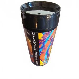 Starbucks RARE 2000 Sundance Film Festival Tumbler Vintage Movies Very Clean 18